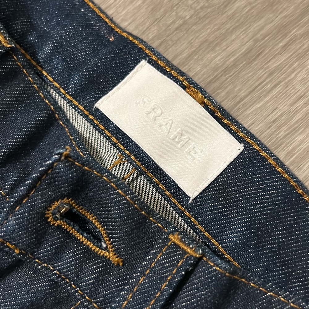 FRAME Le Italien Wide Leg Crop Jeans - Picture 6 of 11